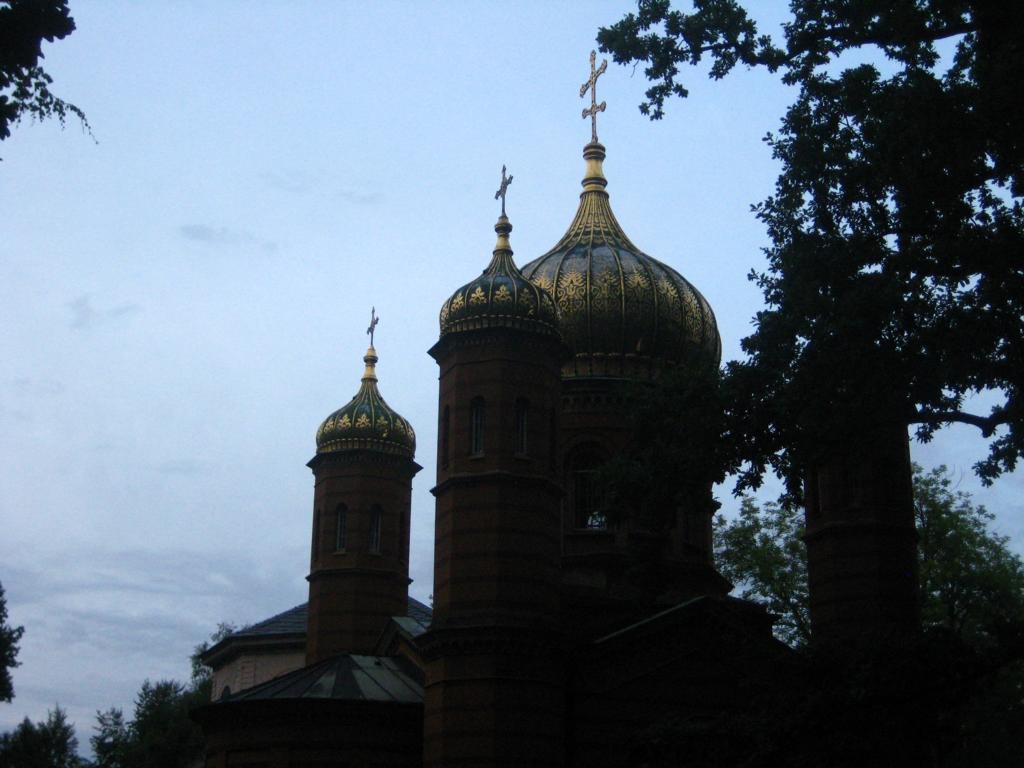 Russisch- Orthodoxe Kapelle auf dem alten Weimaer Friedhof- Ruhestätte von Maria Pawlowna